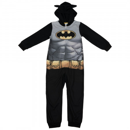DC Comics Batman Character Cosplay Hooded Union Suit Pajamas